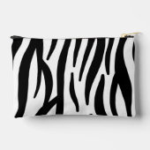 Pochette À Accessoires Modern Zebra Print Cosmetic Bag - Stylish Abstract (Verso)