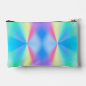Pochette À Accessoires Moderne irisé pastel couleur arc-en-ciel (Verso)
