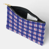 Pochette À Accessoires Modes bleu blanc rouge Motif (Ouvrir)