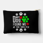 Pochette À Accessoires Mon Chien M'A Trouvé Chez Les Amoureux de les chie (Verso)