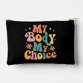 Pochette À Accessoires Mon corps Mon choix Feminist Pro choix (Verso)