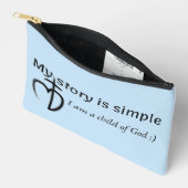 Pochette À Accessoires Mon histoire est simple (Ouvrir)