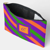 Pochette À Accessoires Monogram rayé coloré et vibrant (Ouvrir)
