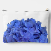 Pochette À Accessoires Monogramme bleu periwinkel élégant hydrangée flora (Verso)
