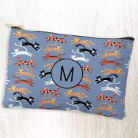 Monogramme Chat Kitty Initial Personnalisé