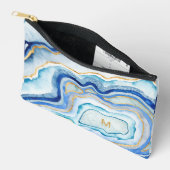 Pochette À Accessoires Monogramme | Cobalt Agate II (Ouvrir)