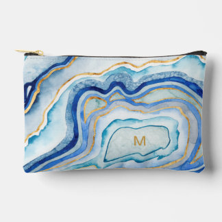 Pochette À Accessoires Monogramme | Cobalt Agate II