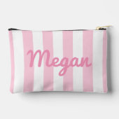 Pochette À Accessoires Monogramme Feuille de banane tropicale | Tracées (Verso)