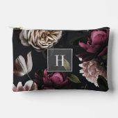 Pochette À Accessoires Monogramme floral foncé Moody (Recto)