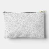 Pochette À Accessoires Monogramme floral gris-blanc doux (Verso)