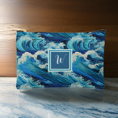 Pochette À Accessoires Monogramme inspiré de Great Waves et Seafoam Beach