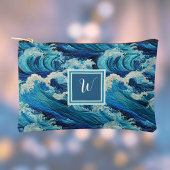 Pochette À Accessoires Monogramme inspiré de Great Waves et Seafoam Beach