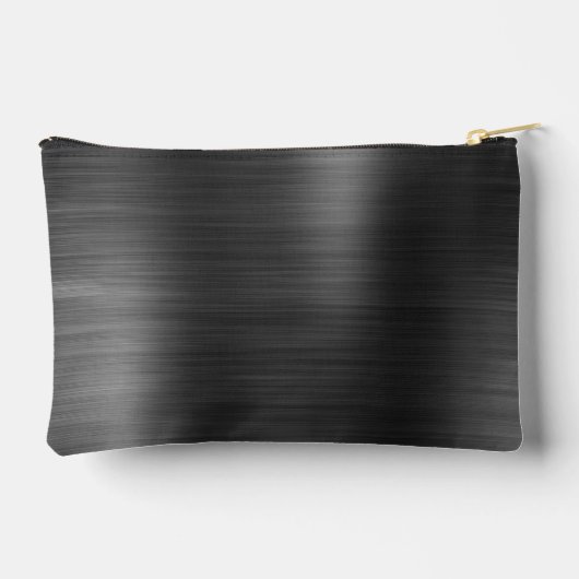 Pochette À Accessoires Monogramme moderne noir (Verso)