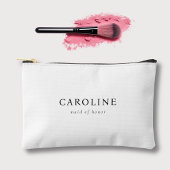 Pochette À Accessoires Monogramme noir blanc Abstrait Motif