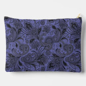Pochette À Accessoires monogramme noir et peri paisley (Verso)
