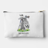 Pochette À Accessoires Monogramme Nom Golf (Verso)
