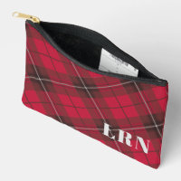 Monogramme ou initiaux carré rouge