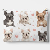 Pochette À Accessoires Monogramme Personalized Adorable French Bulldog (Verso)