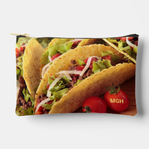 Pochette À Accessoires Monogramme personnalisé Cuisine mexicaine
