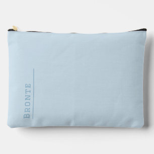 Pochette À Accessoires monogramme personnalisé, Ice Blue tendance