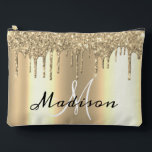 Pochette À Accessoires Monogramme Rose Parties scintillant or Écouteurs d<br><div class="desc">Cette conception peut être personnalisée dans la zone fournie en modifiant la photo et/ou le texte. Vous pouvez également le customiser en cliquant sur Personnaliser ce Modèle, puis en choisissant l'option cliquer pour customiser et supprimer ou modifier la couleur de l'arrière - plan, ajouter du texte, modifier la couleur ou...</div>