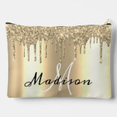 Pochette À Accessoires Monogramme Rose Parties scintillant or Écouteurs d (Verso)