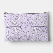 Pochette À Accessoires Monogramme violet mignon période cartonnée (Verso)