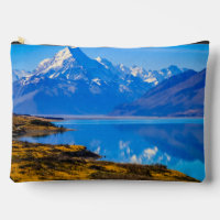 Mont Cook surplombant le lac Pukaki, NZ