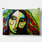 Pochette À Accessoires Moody Abstrait Digital Peinture (Verso)