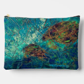 Pochette À Accessoires Mosaic Lg Ziphed_Bag Turtles Indigénérosité Accès (Recto)