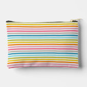 Pochette À Accessoires Motif à rayures colorées (Verso)