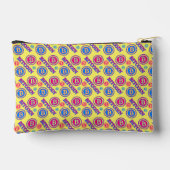 Pochette À Accessoires Motif Bitcoin coloré (Verso)