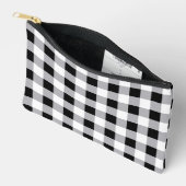 Pochette À Accessoires Motif blanc gris gris (Ouvrir)