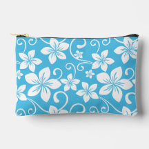 MOTIF BLUE HAWAII EN BLEU