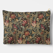 Pochette À Accessoires Motif botanique floral vintage sombre et maussade (Verso)