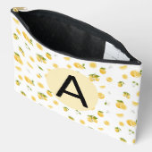 Pochette À Accessoires Motif citron (Ouvrir)