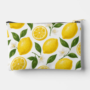 Pochette À Accessoires Motif Citron