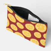Pochette À Accessoires Motif citron (Ouvrir)