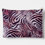 Pochette À Accessoires Motif coloré Zebra Stripes (Verso)