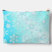 Pochette À Accessoires Motif Crystal Snowflakes (Verso)