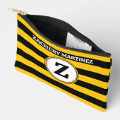 Pochette À Accessoires Motif d'abeille personnalisé (Ouvrir)