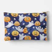 Pochette À Accessoires Motif d'aquarelle Halloween (Verso)