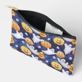 Pochette À Accessoires Motif d'aquarelle Halloween (Ouvrir)