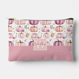 Pochette À Accessoires Motif d'automne Citrouille aquarelle