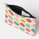 Pochette À Accessoires Motif de beignet (Ouvrir)