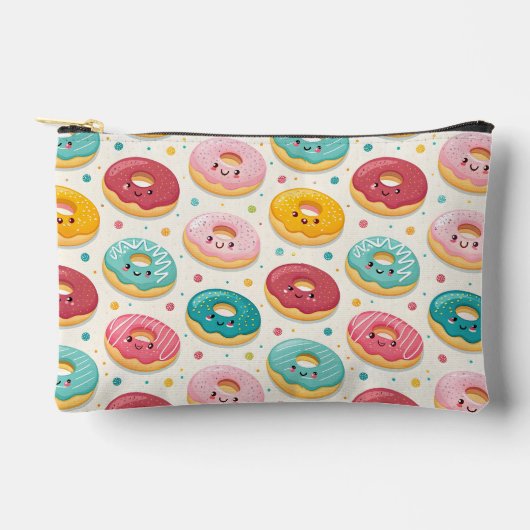 Pochette À Accessoires Motif de beignet (Recto)