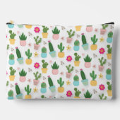 Pochette À Accessoires Motif de cactus  (Recto)
