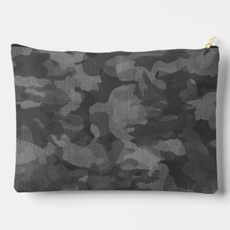 Pochette À Accessoires Motif de camouflage gris
