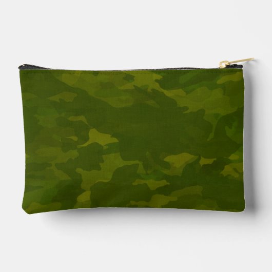 Pochette À Accessoires Motif de camouflage vert olive (Verso)