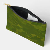 Pochette À Accessoires Motif de camouflage vert olive (Ouvrir)